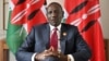 Le président kenyan visite les policiers qui vont s'envoler pour Haïti