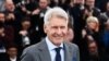 Harrison Ford receives his Honorary Palme d'Or Award in Cannes Festival (RETUERS)