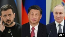 習近平能促使俄羅斯和烏克蘭坐到談判桌前來嗎？（法新社合成照片）