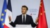 CHINA-FRANCE-DIPLOMACY