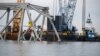 Jembatan Baltimore yang Runtuh Dipotong-potong untuk Dibuang