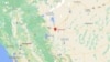Peta yang menunujukkan wilayah Stagecoach, Nevada. (Foto: Google Map)