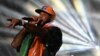 Le rappeur français Elie Yaffa Booba en concert au 15ème Festival des Musiques Urbaines d'Anoumabo à Abidjan, le 30 avril 2023.
