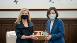 蔡英文：中國軍演和俄羅斯入侵烏克蘭正在“破壞和威脅世界秩序”