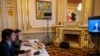 Le PM canadien Trudeau et le président ukrainien Zelensky ont participé au sommet du G7 en Visio-conférence depuis Kiev