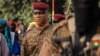 Le capitaine Ibrahim Traoré s'est donné pour objectif "la reconquête du territoire occupé par ces hordes de terroristes".