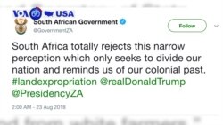 Manchetes Americanas 23 Agosto: África do Sul responde a Trump