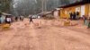 Checkpoint sur une route à Beni, dans la province du Nord-Kivu en RDC le 6 avril 2020. (Erikas Mwisi)