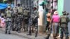 Des membres de l'armée mozambicaine en patrouille dans les rues de la capitale Maputo, le 8 novembre 2024. Reuters / Siphiwe Sibeko