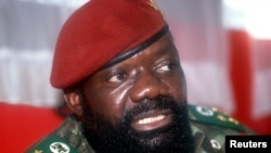 Jonas Savimbi, líder da UNITA
