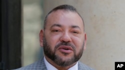 Le roi du Maroc, Mohammed VI, le 2 mai 2017. (AP Photo/Michel Euler)