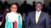 Rais William Ruto (Kulia) na Jaji Mkuu wa Kenya Martha Karambu Koome.