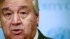 United Nations Secretary General Antonio Guterres makes a statement at UN headquarters in New York City, Sept. 23, 2019. 