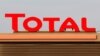 Le logo du groupe Total à Laplume, France, le 16 janvier 2020. 