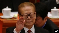 前中國國家主席江澤民(資料圖片)