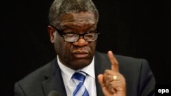 Le gynécologue congolais Denis Mukwege, plusieurs fois cité pour le prix Nobel, 11 novembre 2011.