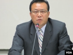 在野黨民進黨立委 蘇震清（美國之音張永泰拍攝）