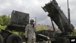 NATO's Patriot surface-to-air missiles