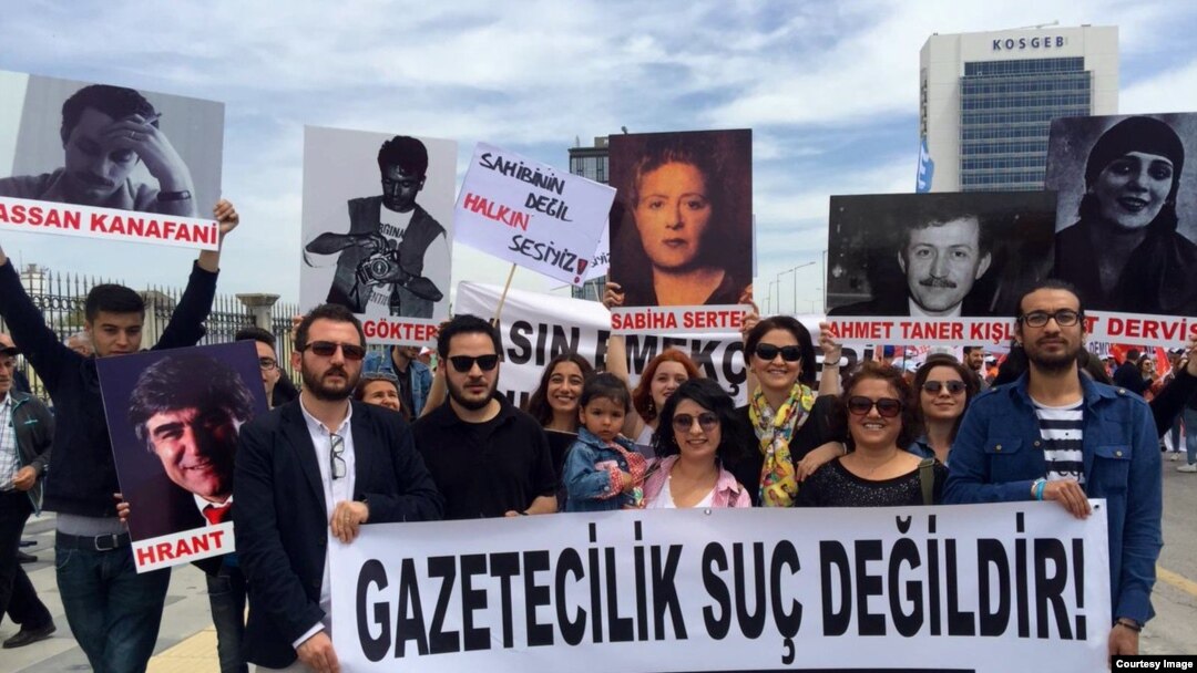 Li Tirkîyê çalakîyek jibo azadîya rojnamevanan