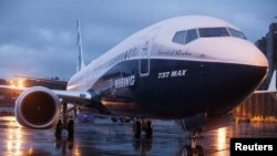 Un Boeing 737 MAX 8 à l'usine Boeing de Renton, Washington 8 décembre 2015.REUTERS/Matt Mills McKnight