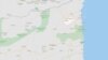 Mapa do distrito de Muidumbe, Província de Cabo Delgado, Moçambique