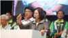 台灣總統蔡英文11月14號在選舉造勢場合上發表談話 (蔡英文臉書)