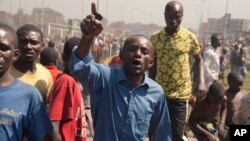 Une manfiesttion à Goma, dans le Nord-Kivu (AP Photo/Joseph Kay)