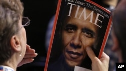 奧巴馬2008年當選總統後被時代週刊評選為年度風雲人物的時代週刊封面