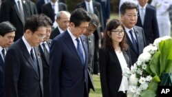 Shinzo Abe, premier ministre japonais