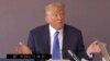 ARCHIVES - L'ancien président américain Donald Trump lors de sa déposition, le 19 octobre 2022. 