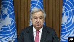 ကုလသမဂ္ဂအတွင်းရေးမှူးချုပ် Antonio Guterres 