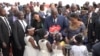 La cérémonie d'inauguration du centre de recherche agronomique à Kalambo, le 8 octobre 2019. (VOA/Ernest Muhero)