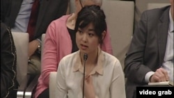 香港書商桂民海的女兒安傑拉（視頻截圖）