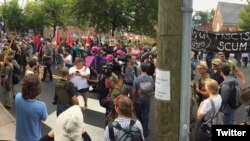 White Supremacists rally
