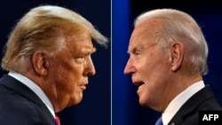 Donald Trump et Joe Biden.