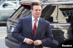 Paul Manafort à Washington, le 15 juin 2018.