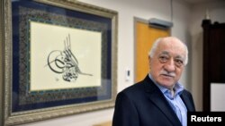 Le prédicateur turc Fethullah Gulen à son domicile de Saylorsburg, Pennsylvanie, aux Etats-Unis, 29 juillet 2016.
