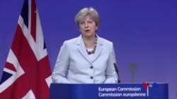 英國和歐盟就英國脫歐條件取得突破