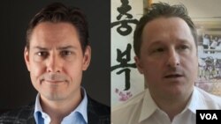 被中国当局继续拘押的两名加拿大人