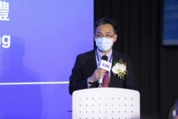 台灣艾司摩爾全球副總裁暨台灣區總經理陳文光在致詞中表示，中心的開幕將為台灣半導體產業提供更完整的服務。（艾司摩爾提供照片）