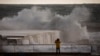 Côté espagnol de la mer Méditerranée, le lundi 20 janvier 2020. (Photo: Emilio Morenatti / AP)