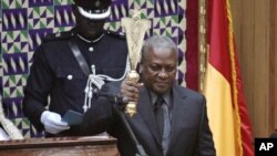 Le président ghanéen John Dramani Mahama