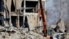 Aftermath of recent shelling in Makiivka