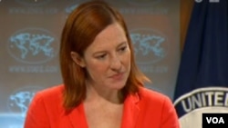Jen Psaki a fait valoir que les victimes méritent au minimum d’être identifiées