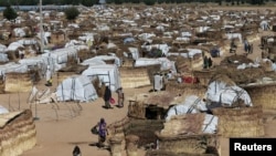 Camp de personnes déplacées, Maiduguri, Nigeria, le 1er décembre 2016.