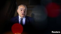 L'envoyé des Nations unies pour la Libye, Ghassan Salamé, à Genève en Suisse, le 4 février 2020.