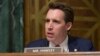 共和黨聯邦參議員霍利（Sen. Josh Hawley, R-MO）出席國會參議院司法委員會聽證會（2019年3月6日）