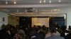 乔治华盛顿大学举行台湾研讨会(美国之音钟辰芳拍摄)
