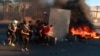 Manifestants à Bagdad en Irak, 4 octobre 2019.