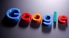 FILE PHOTO: A 3D-printed Google logo is seen in this illustration